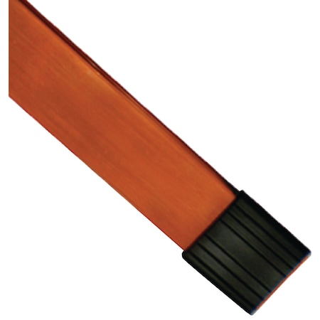 Orange Fiberglass Bow With Rubber End Covers 1-1/4 Wide